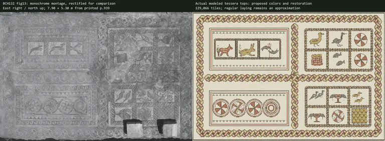 Rindërtimi historik i vizatuar pranë burimit; i zëvendësuar si bazë aktive Origjinale.
